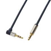 CABO AUDIO 3.5MM M/M 90º AZUL