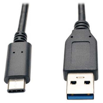 CABO USB A/C 0.25M 5GBPS PRETO
