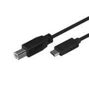 CABO USB C M P TIPO B M 1M PR.