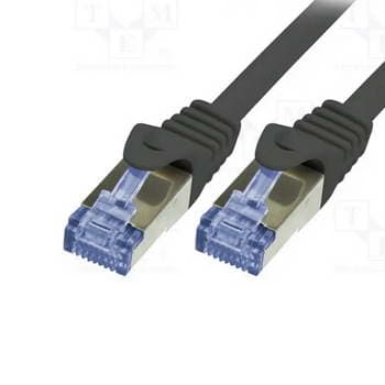 CABO REDE FTP CAT6A 1.0 M PRET