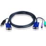 CABO KVM 2XVGA + 2XPS/2 +1XUSB