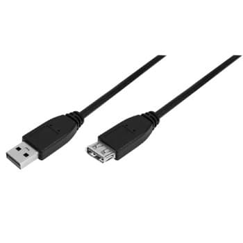 USB2.0 TIPO A > TIPO A M/F 3M