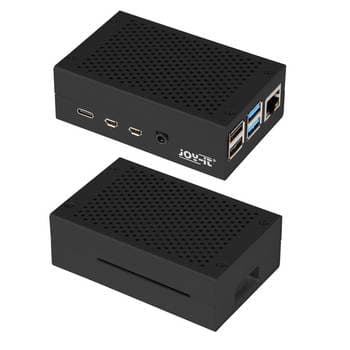 CAIXA ALUMINIO RASPBERRY PI4