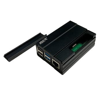 CAIXA ALUMINIO RASPBERRY PI4