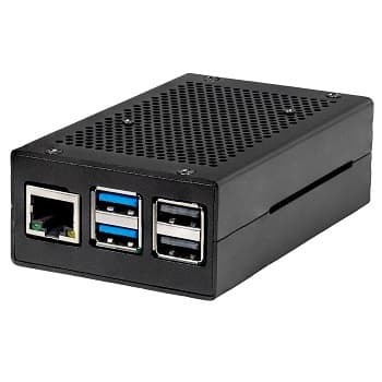 CAIXA ALUMINIO RASPBERRY PI5