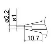 PONTA R1.0MM PARA FS206