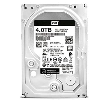 HDD 3,5" 4TB WD BLACK - SATA3