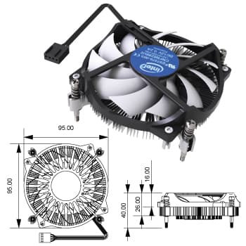COOLER INTEL COBRE SLIM 1700