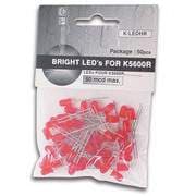 CONJUNTO 50 LED VERMELHOS