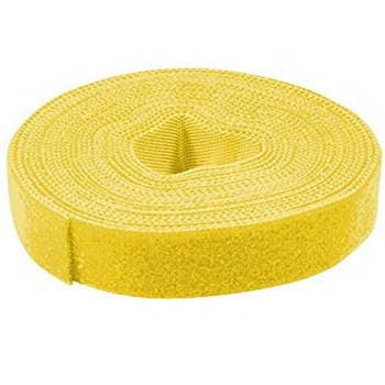 FITA VELCRO AMARELA PARA CABOS