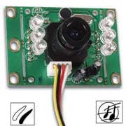 CAMERA B/W CMOS+6IR LEDS