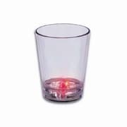 COPO VIDRO SHOT 1 LED VERMELHO