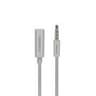 CABO JACK 3.5MM 4P M>F 1M, BR