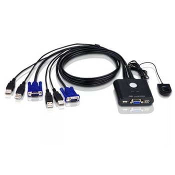 SWITCH KVM DE 2 PORTAS USB