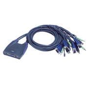 KVM ATEN CS-64U 2P VGA E USB