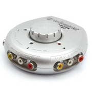 SWITCH VIDEO/AUDIO 3 P/ 1 RCA