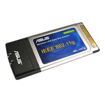 PL PCMCIA WIR ASUS WL107G 54MB