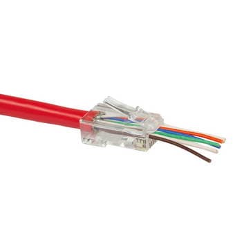 FICHA REDE RJ45 8P/8C CAT6 UTP