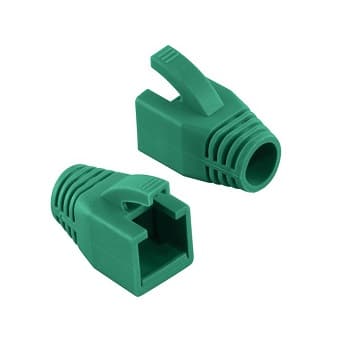 CAPA PARA FICHA RJ45 VERDE 8.0