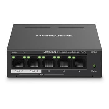 SW 5P MERCUSYS MS105GP POE+