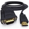 CABO HDMI(M)>VGA(M),1.8M,PRETO