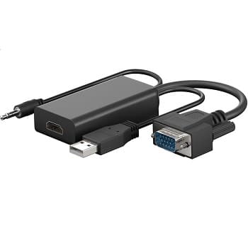 CABO CONV. VGA P/ HDMI 0.25M