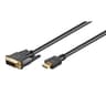 CABO HDMI > DVI M, 1.0M, PRETO
