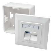 TOMADA P/REDE CAT6 2 X RJ45