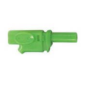 FICHA BANANA EXT VERDE 4MM