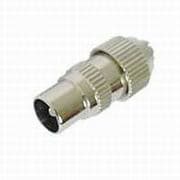 TV PLUG MACHO 9.5/3.2MM-METALI