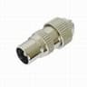 TV PLUG MACHO 9.5/3.2MM-METALI