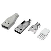 FICHA USB MACHO PARA SOLDAR