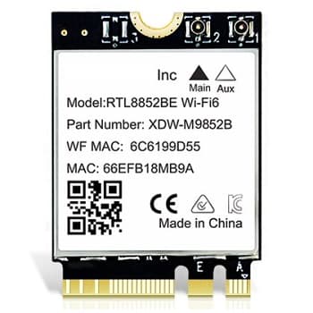 PL M.2 WIR RTL8852 WIFI 6