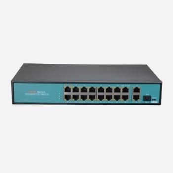 ETHERNET POE SWITCH 18XRJ45