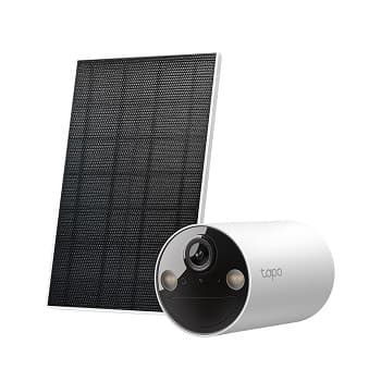 KIT CAMARA EXT E PAINEL SOLAR