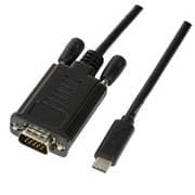 CABO USB-C M P/ VGA M 1.8M