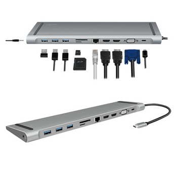 ADAPTADOR USB-C 11 EM 1