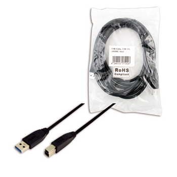 USB3.0 TIPO A > TIPO B M/M 1M