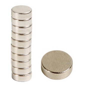 CONJUNTO 10 MAGNETS 8X3MM