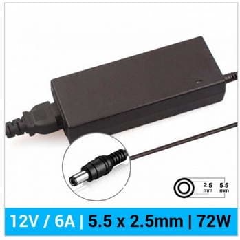 ALIMENTADOR 12V 6.0A 72W