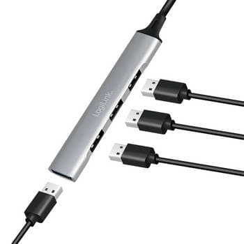 HUB 4P USB-C 3.2 ULTRA SLIM